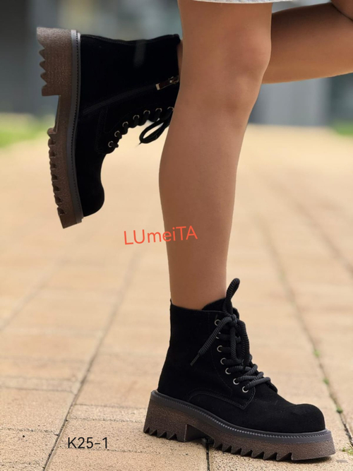 Ботинки нат. кожа по 6 пар (36-40)р./ 25-1