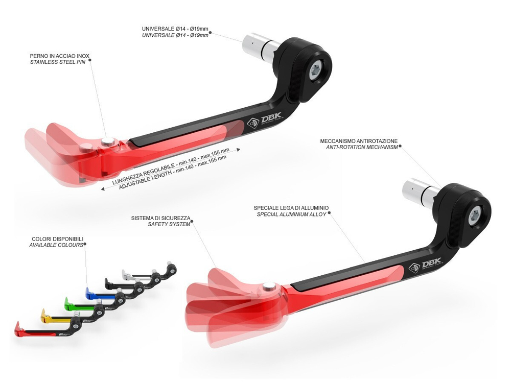 PLC01 DBK CLUTCH LEVER PROTECTION