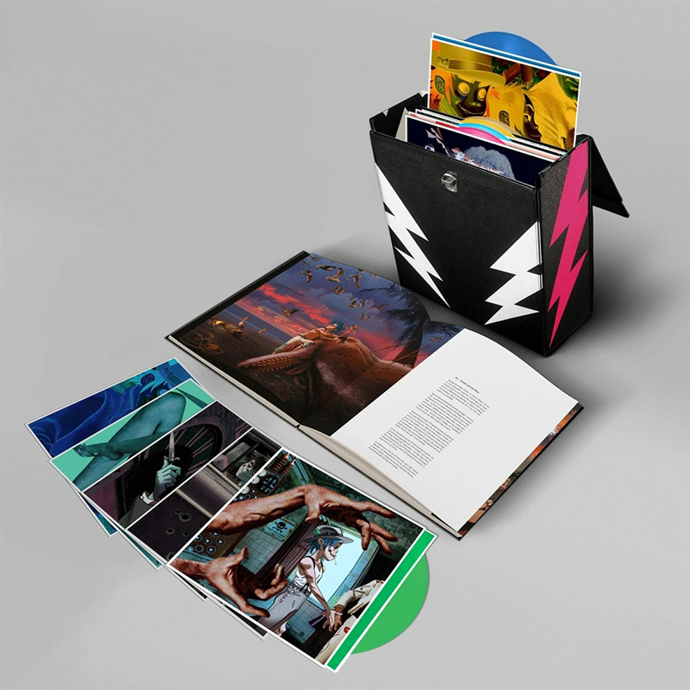 Gorillaz / Humanz (Deluxe Edition)(Coloured Vinyl)(14x12"Vinyl Single)