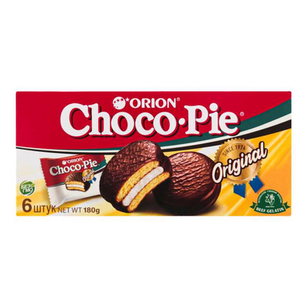 Пирожное Choco-Pie Original 180 гр