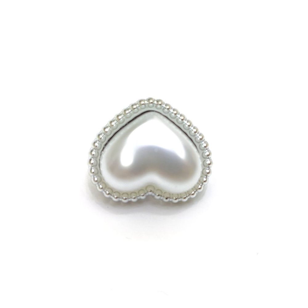 Декоративные жемчужные пуговицы Сердце