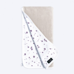 Двусторонний велюровый плед Mjölk Песочный серый, уценка