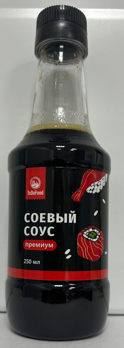 Новинка 2024! МИКС! 3 ШТ! Соевого соуса ! СОЕВЫЙ Премиум Классический ToDoFood 0,25л