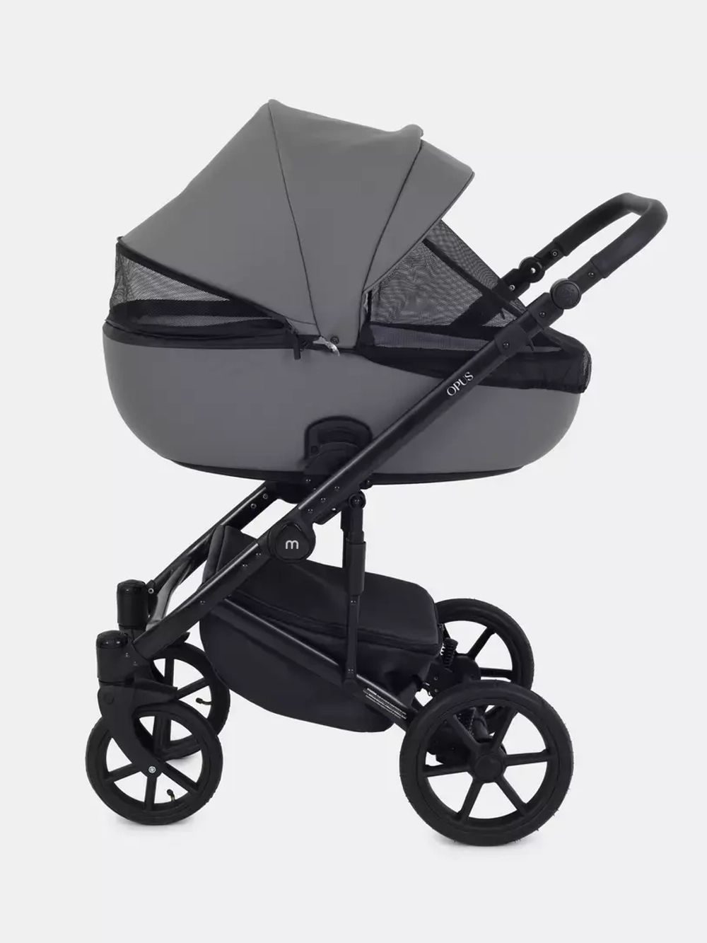 Коляска универсальная 3 в 1 Mowbaby Opus/экокожа
