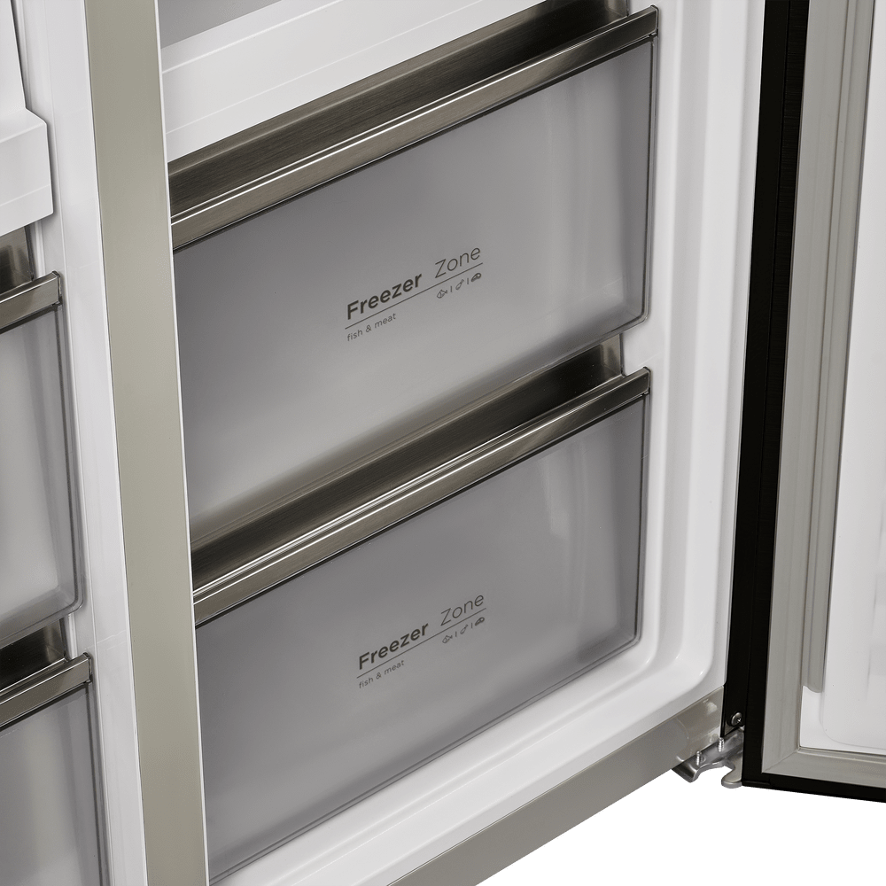 Холодильник с инвертором KITFit Pro MAUNFELD MFF190NFDBG