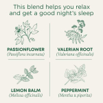 Traditional Medicinals, Organic Nighty Night Extra, мелисса и валериана, без кофеина, 16 чайных пакетиков в упаковке, 24 г (0,85 унции)