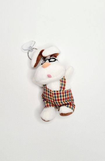 Брелок - подвеска "Заяц в очках"