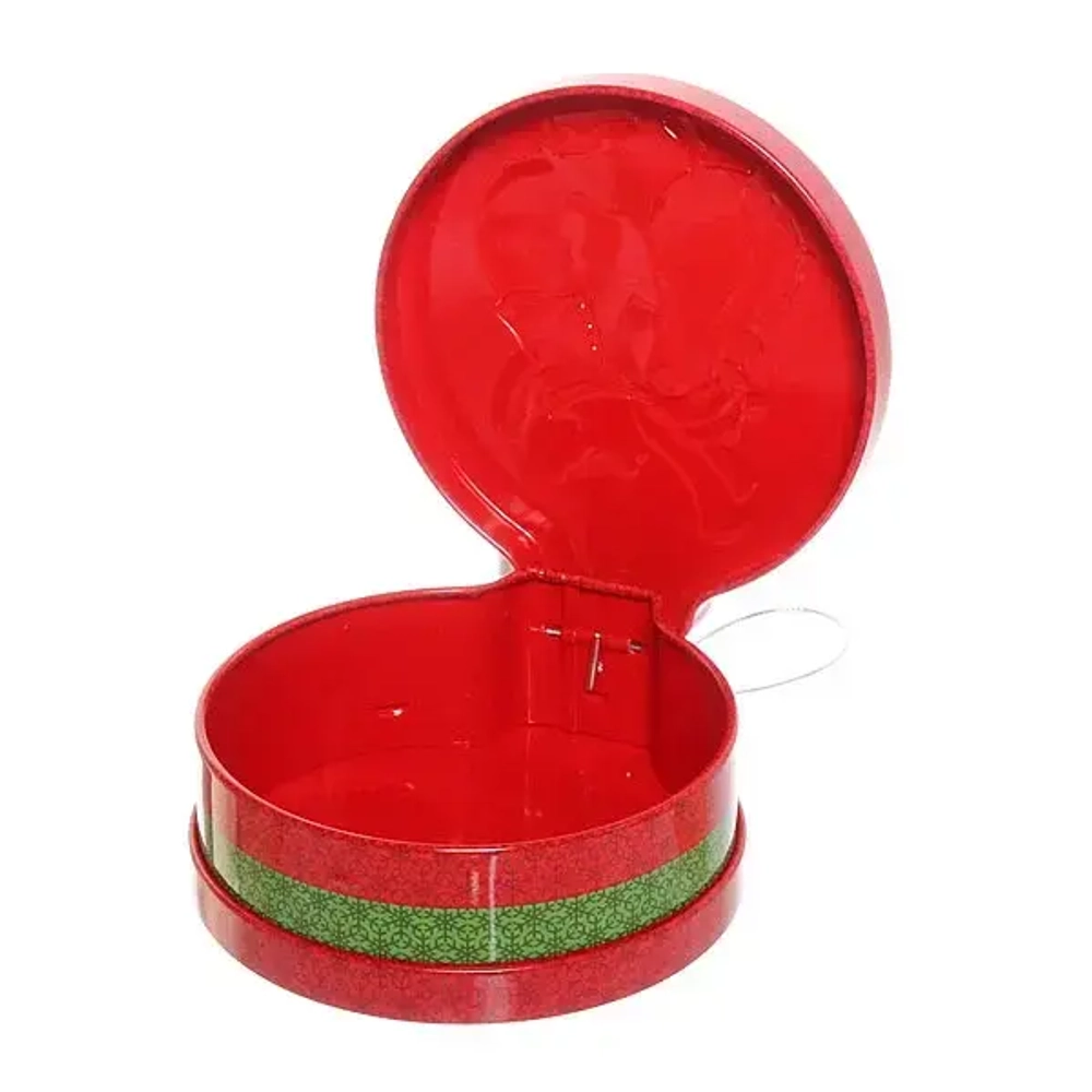 Банка жестяная 200мл 11,2*12,2*4см «Мишка» двухсторонняя