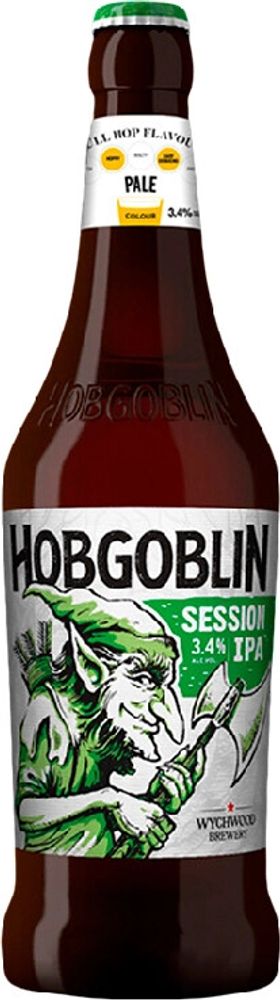 Пиво Вичвуд Брювери Хобгоблин Сешн АйПиЭй / Wychwood Brewery Hobgoblin Session IPA 0.5 - стекло