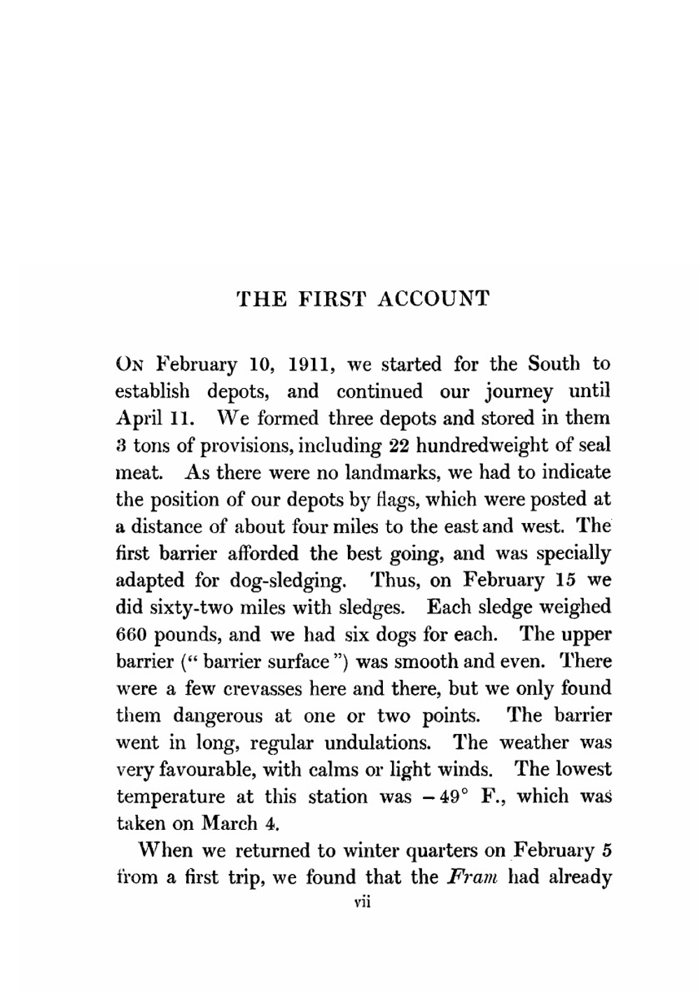 The South Pole | Roald Amundsen