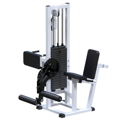 Разгибание ног сидя + сгибание стоя (стек 100 кг)