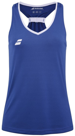 Женский топ теннисный Babolat Play Tank Top Woman - небесный