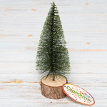 Ёлка декоративная «Сияние» 16 см, салатовый