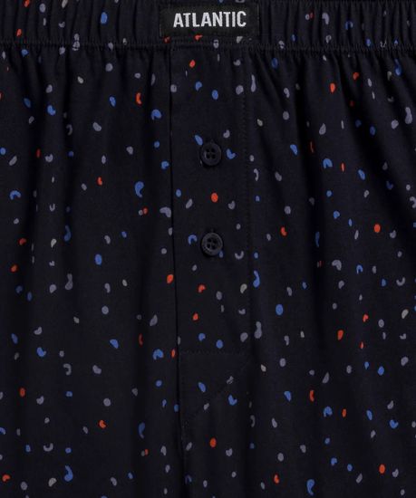 Трусы (2 шт) мужские семейные Atlantic 2MBX-048, графитовый + темно-синий