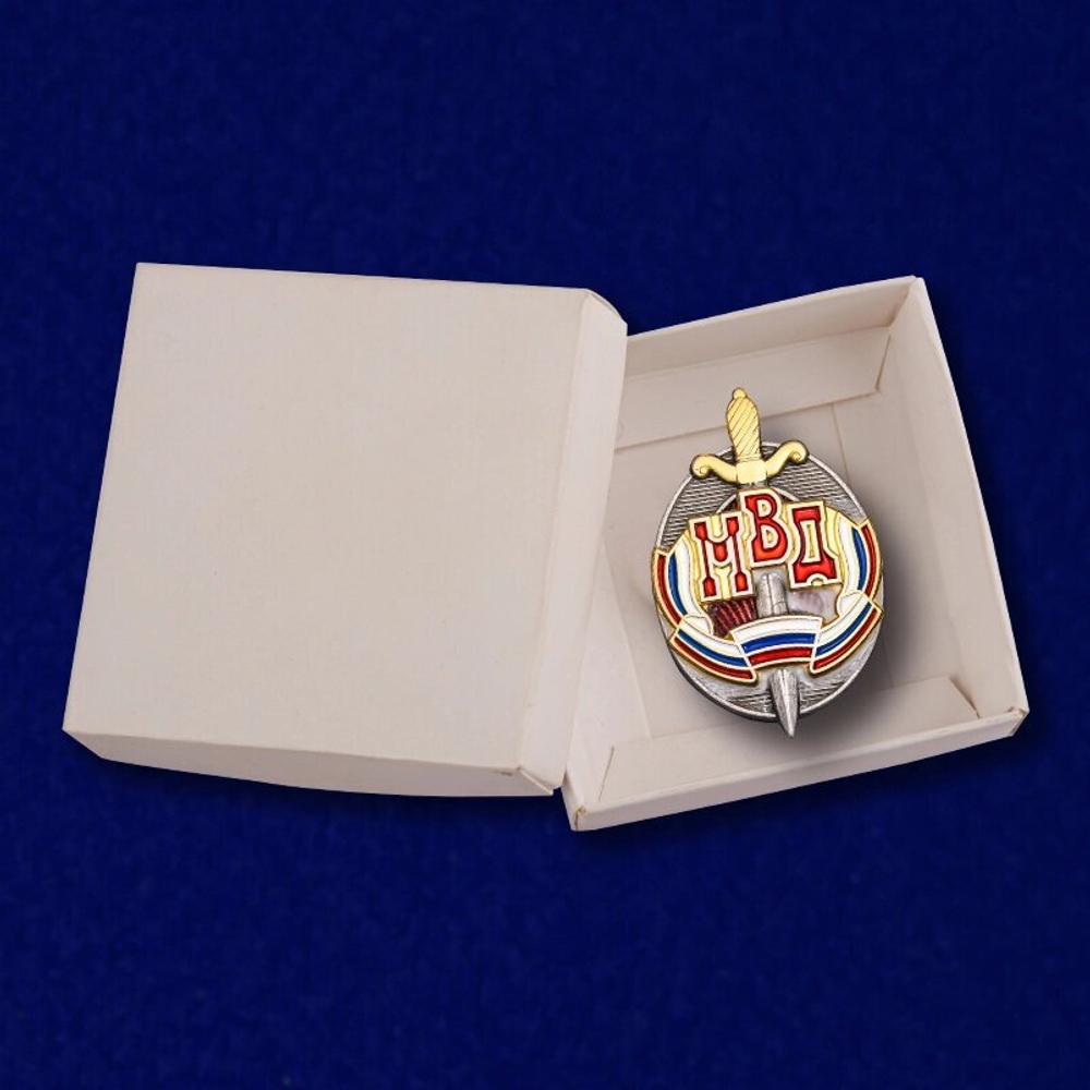 Знак "Почетный сотрудник МВД" Учреждение: 07.11.1998 №1865
