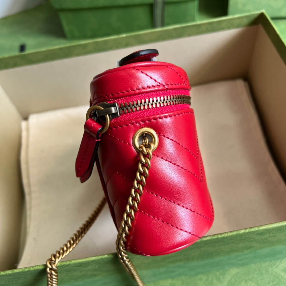 Gucci Marmont Mini Top Handle Bag 16 cm