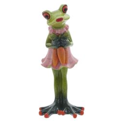 GAEM Фигурка декоративная "Лягушка", L6,5 W6 H15,5 см