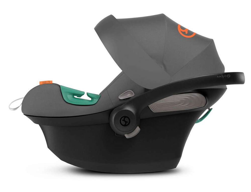 Коляска 3 в 1 Cybex Priam IV Matt Black complete и автокресло Aton S2 i-Size Lava Grey Sepia Black