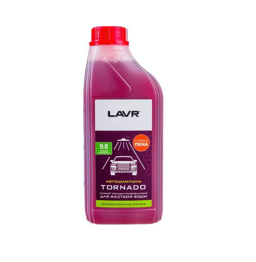 АВТОШАМПУНЬ LAVR TORNADO (БЕСКОНТАКТНАЯ МОЙКА) 1Л LN2341