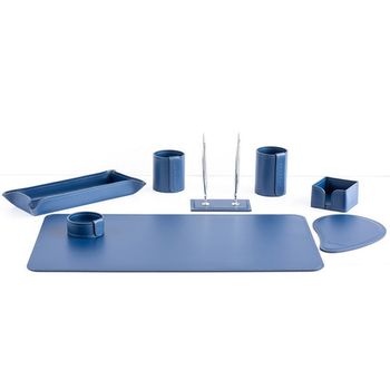 Настольный набор из кожи Cuoietto серии Business из 8 предметов (NBCS8.2)