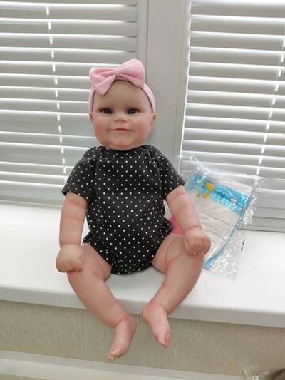 Уценка1 Кукла Реборн виниловая 50см в пакете (FA-100)