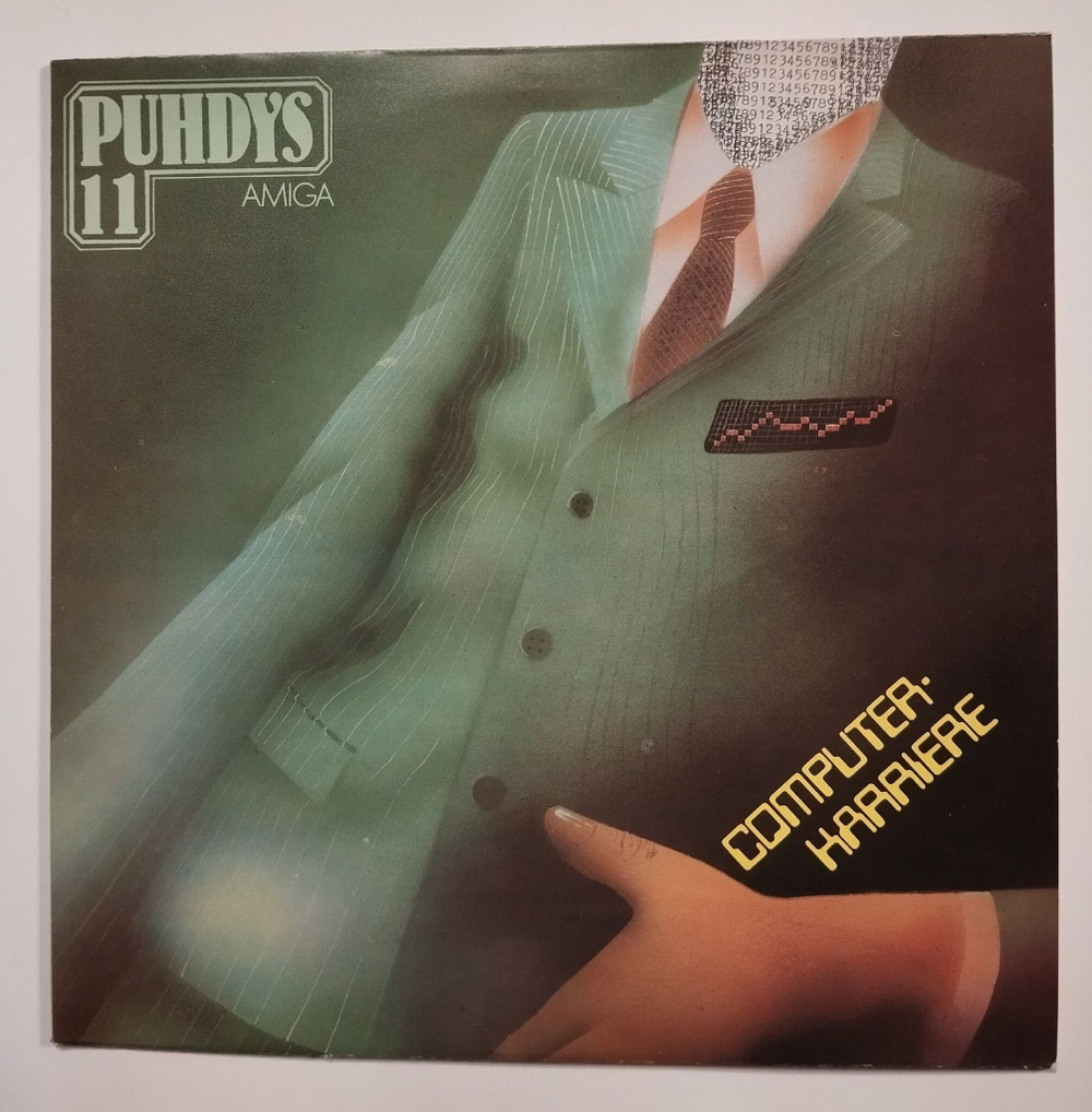 Винтажная виниловая пластинка LP Puhdys 11 (Computer-Karriere) (ГДР 1983)