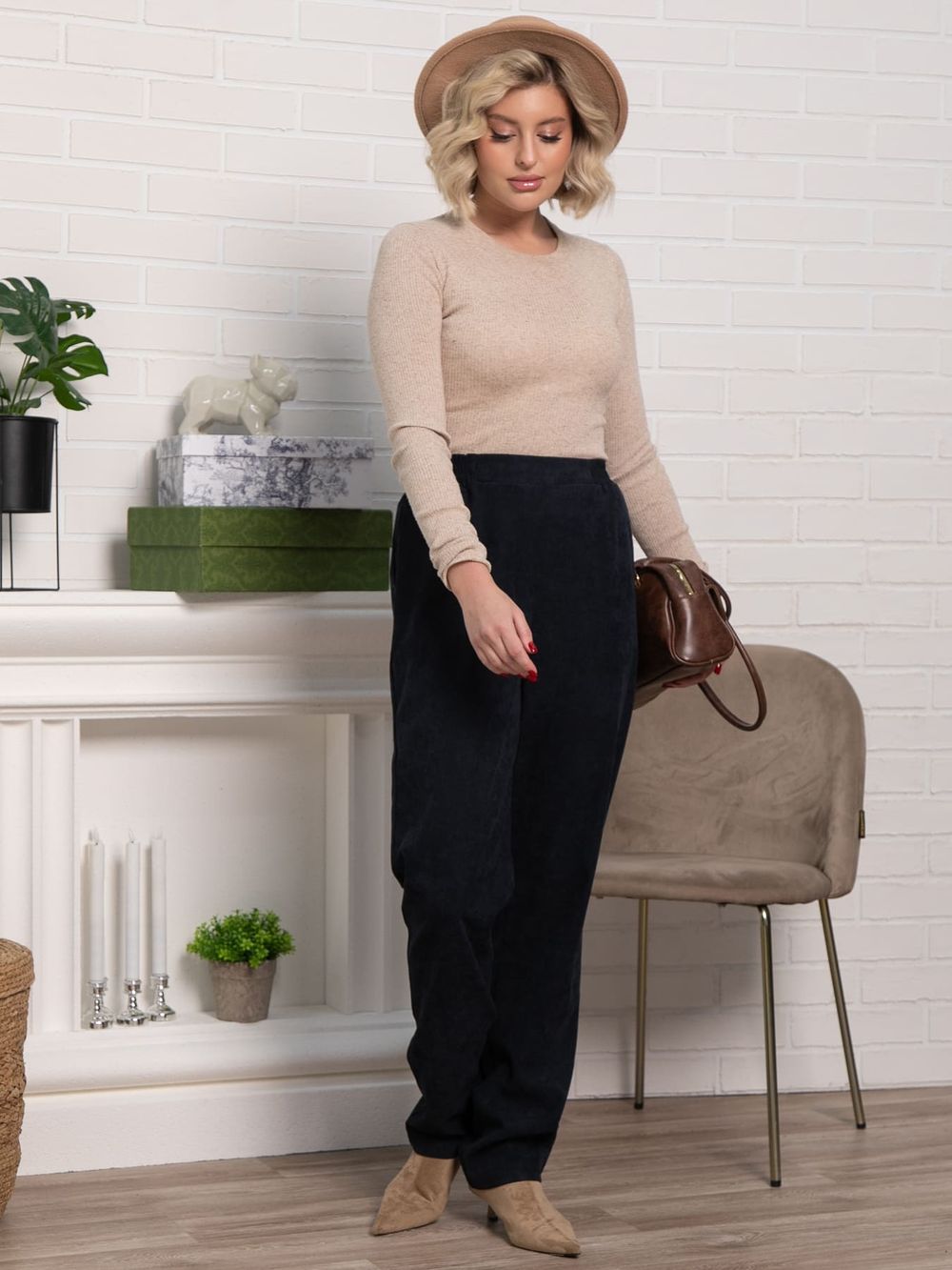 Брюки Люсьен (синий) Б15180-13М LT Collection