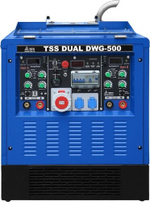 Сварочный генератор ТСС DUAL DWG-500 двухпостовой дизельный 039736