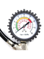 Пистолет для накачки шин с манометром 16 атмосфер