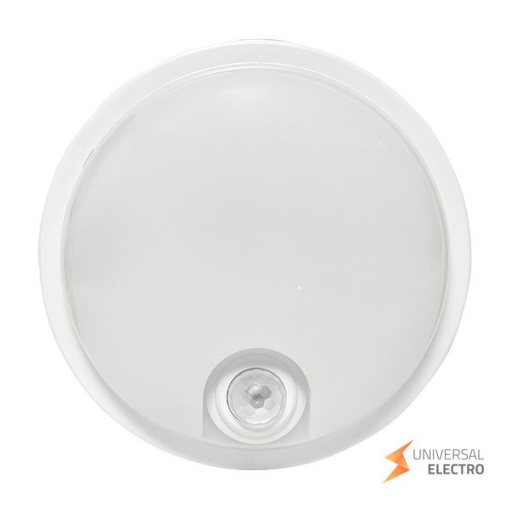 Светильник светодиодный ЖКХ круг ДПО-2300 с инфракрасным датчиком движения 15Вт 4000K IP65 LUMA EKF