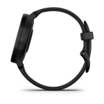 Смарт часы Garmin vivomove Sport черный, серый безель, с силиконовым ремешком