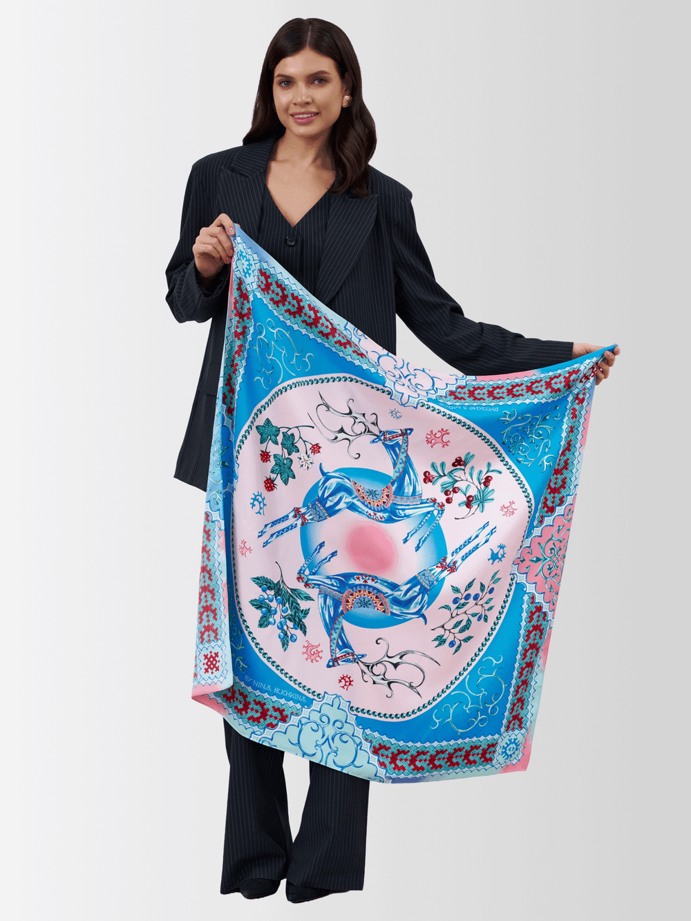 Платок «Северное сияние»