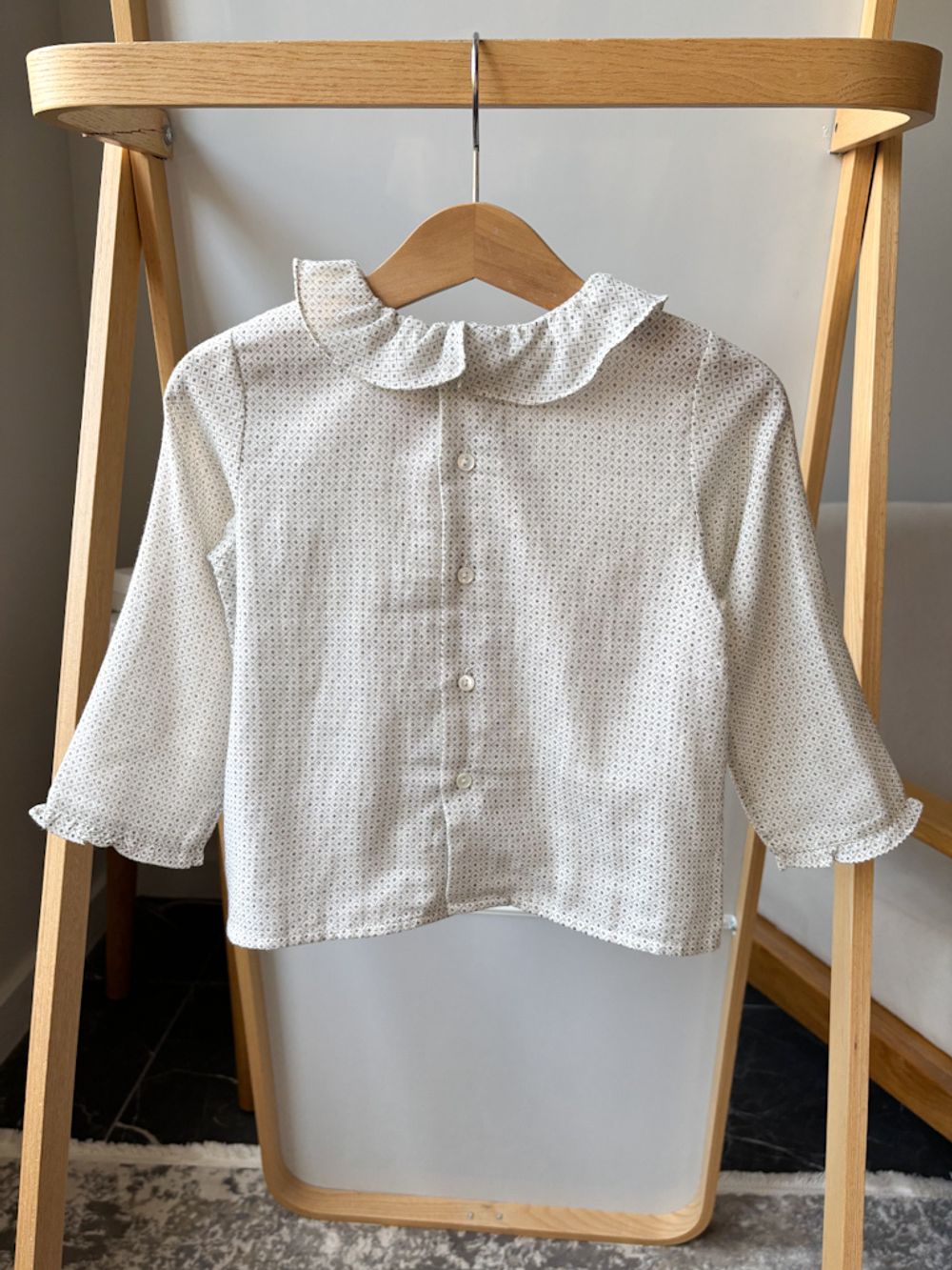 Хлопковая блузка Bonpoint , 92