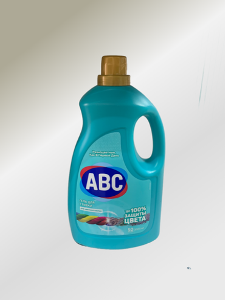 Гель для стирки цветного белья АВС 3л. Турция