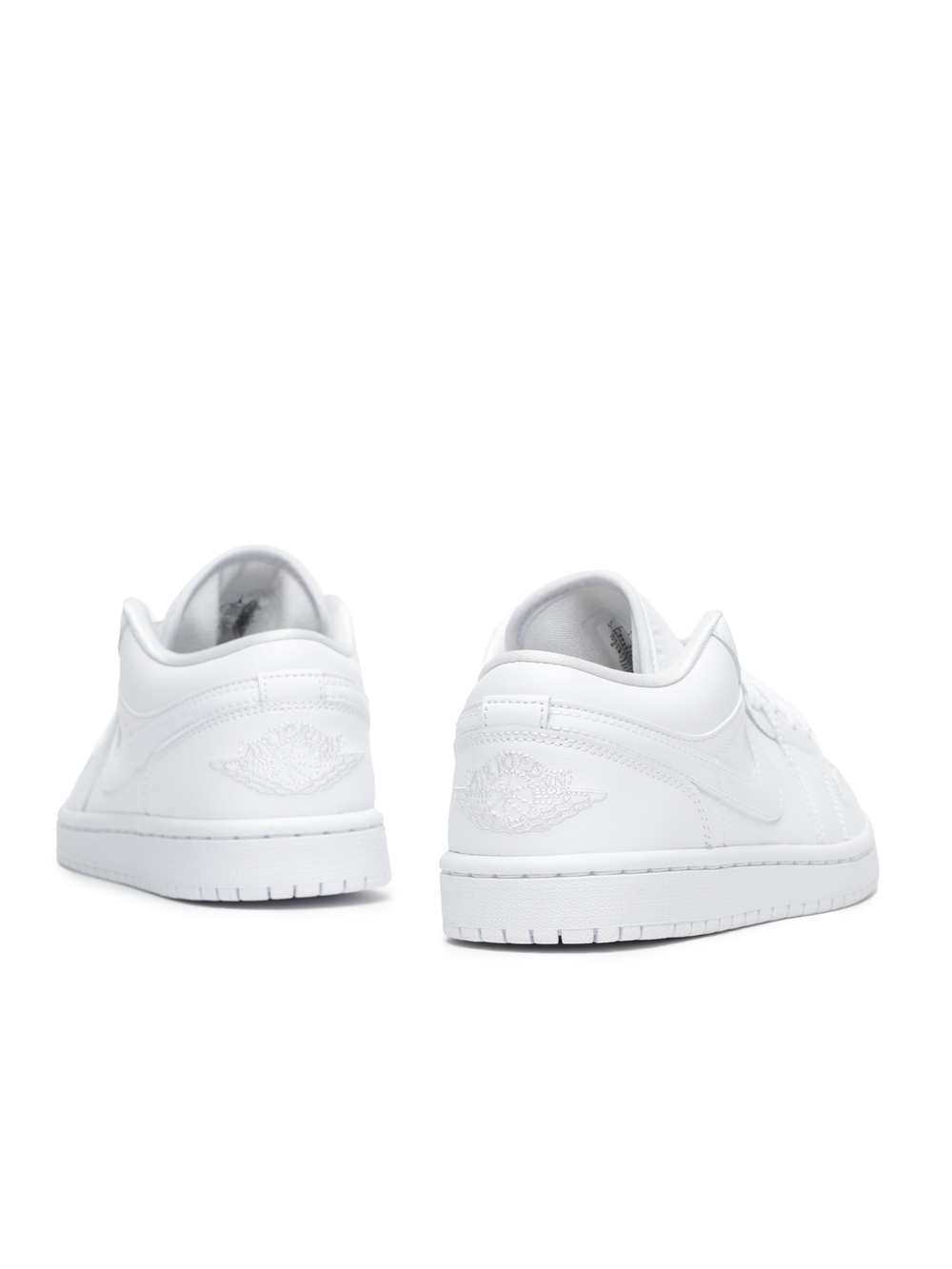 Женские Кроссовки Jordan 1 Low Triple White (2022)