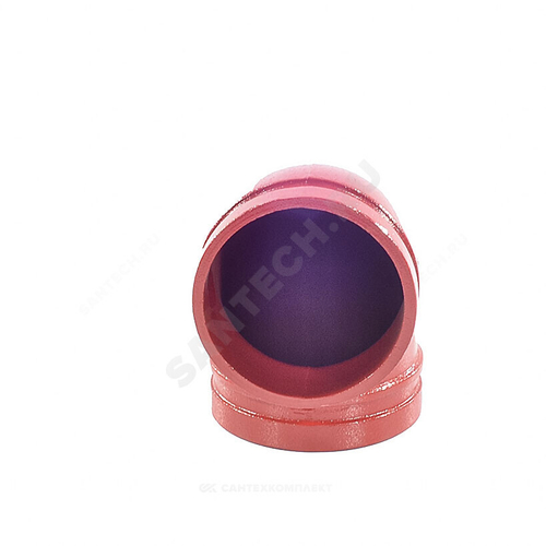 Отвод (колено) под муфту 90гр грувлок XGQT01 Ду200 (Дн219) LEDE