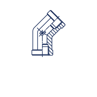 Штуцер FSC45 BSP 1/2 - BSP 1/2