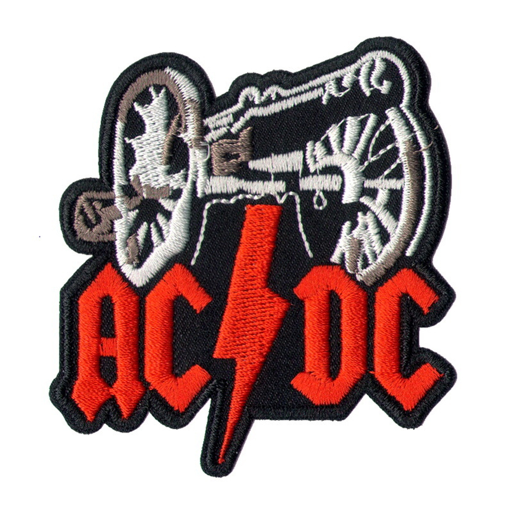 Нашивка AC/DC пушка