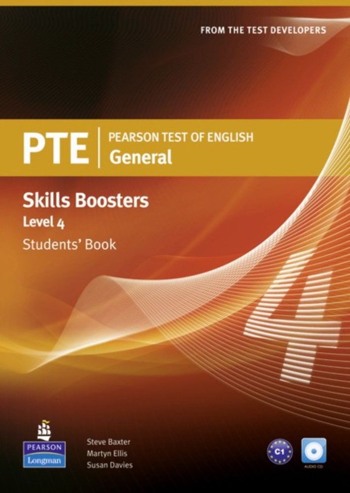 PTE General Skills Booster 4 SB with CD