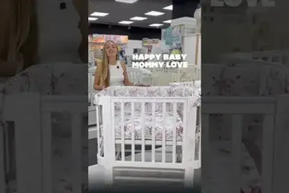 Обзор кроватки Happy Baby Mommy Love