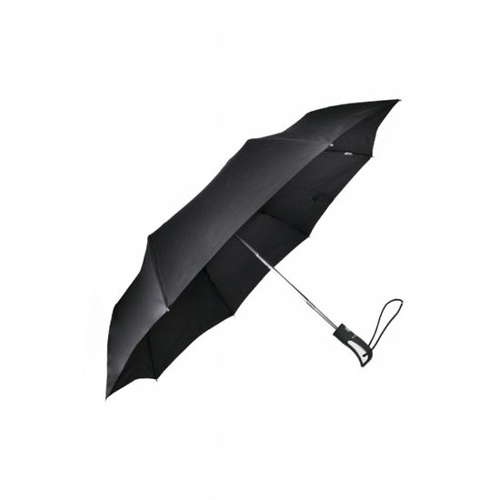 Мужской зонт Три Слона Черный - Полный автомат 700