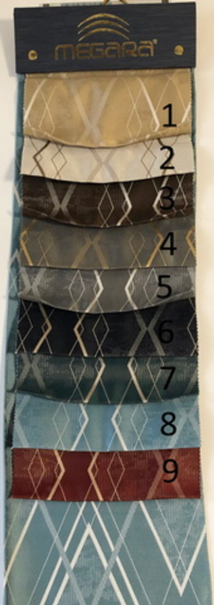 Портьерная ткань Megara арт. 9081 (высота 310 см, Турция)