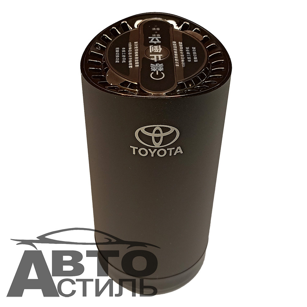 Ароматизатор-игрушка -подстаканник- Бочонок -(жидк)- YC-20TY TOYOTA черный (+шнур)