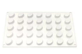 Форма силиконовая "Микро камень" 35 ячеек 27*27*12 мм, P.L. Proff Cuisine