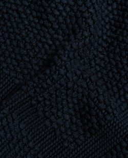 Zara Home - Нескользящий коврик для ванной из хлопка, синий, 50x70 см