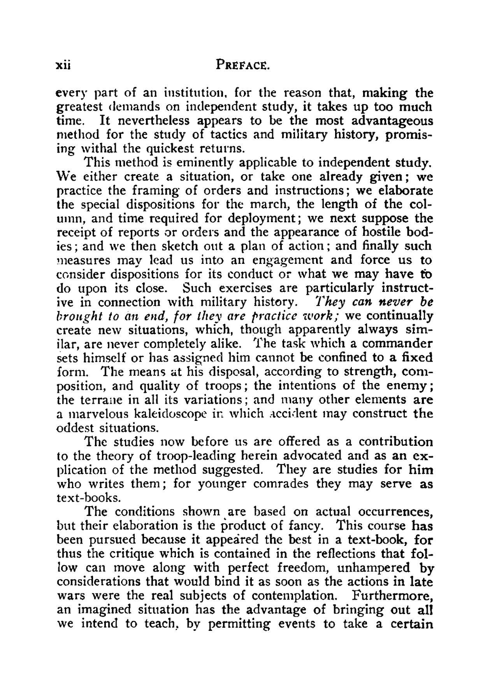 Studies in the Leading of Troops | Konrad Ernst von Gossler