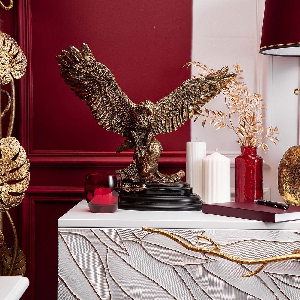 Статуэтка Поединок орла с шакалом 2 Бронза