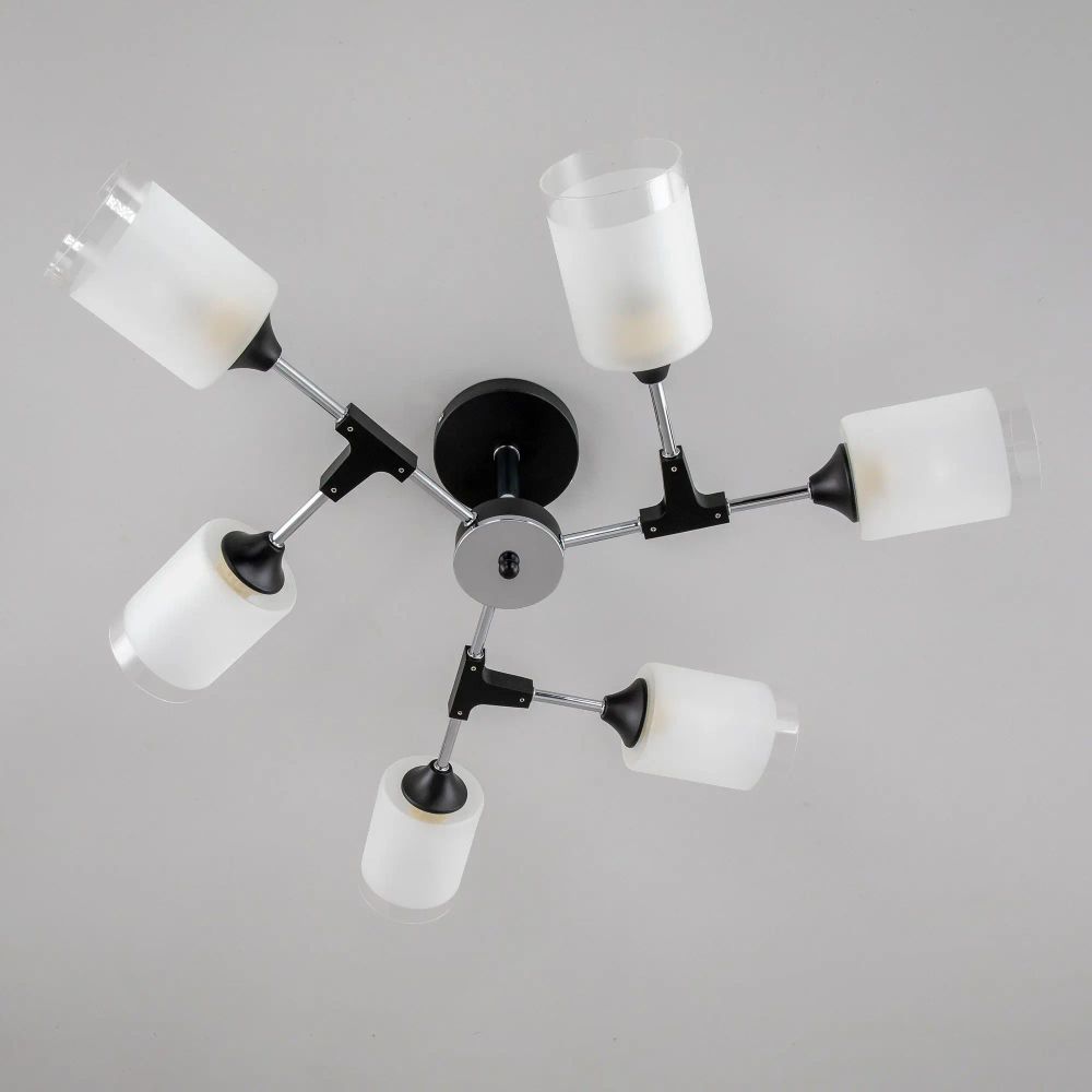 Citilux Эрик CL136165 Люстра потолочная Чёрная