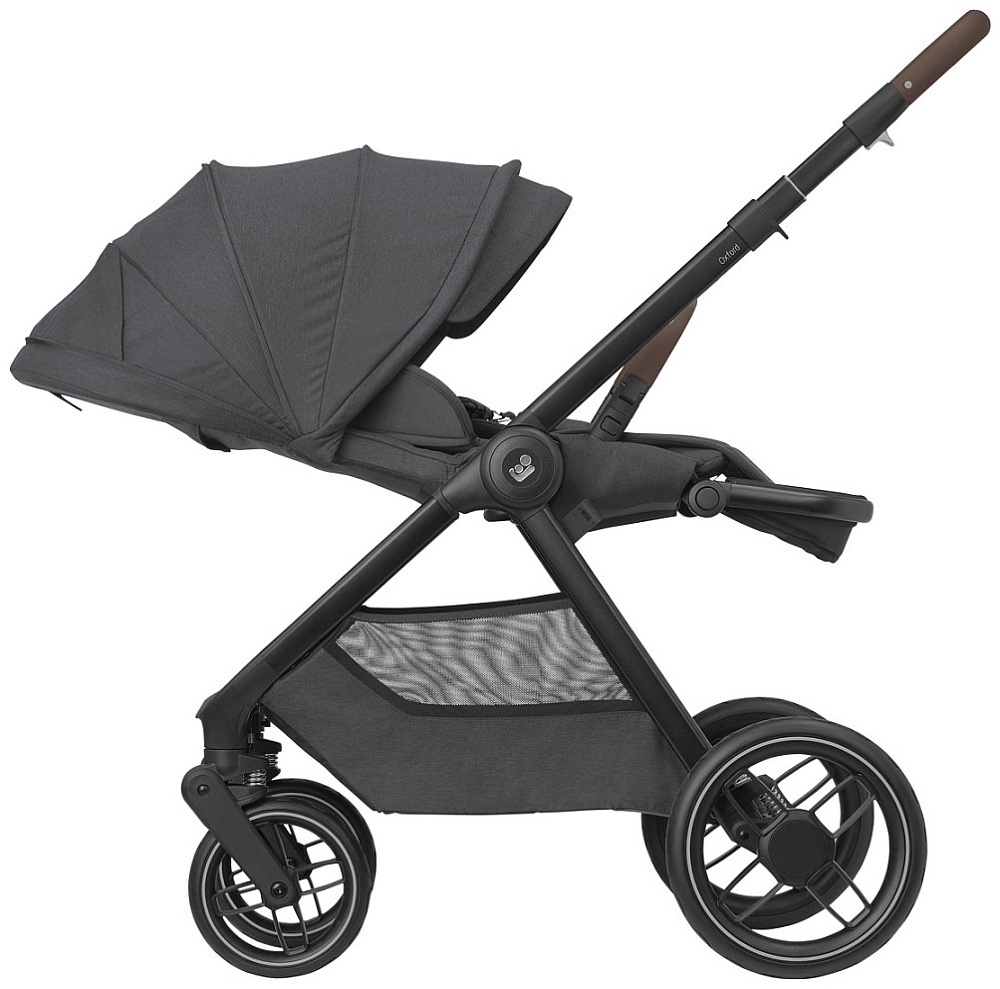 Коляска детская Maxi-Cosi Oxford Plus 3 в 1 с автокреслом Coral 360 Essential Grey 1978204110 PlusTwillic Graphite/Графит