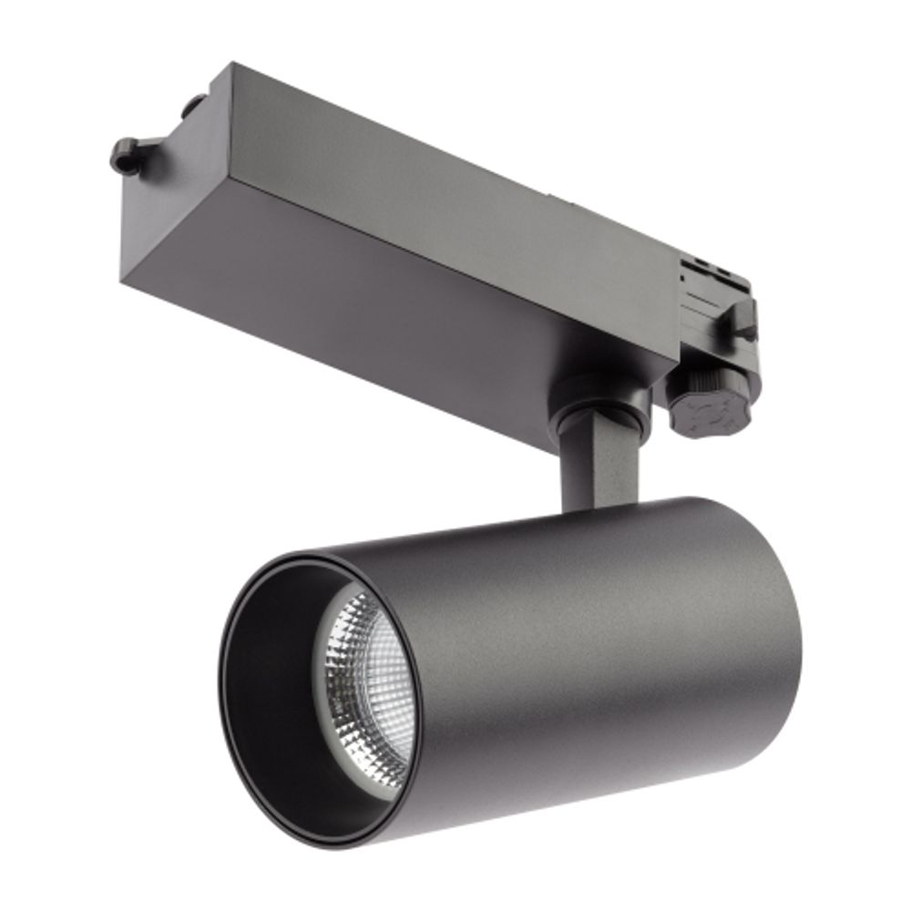 Трековый светильник трехфазный ЭРА SТR-30-36-40K-B30 узкий луч 4000K черный